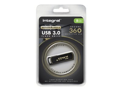 Secure 360 Encrypted USB 3.0, 8GB - 1TB