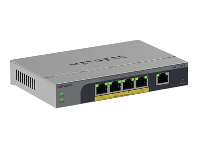 NETGEAR 5PT GB PLUS Switch W/ POE+ - GS105EPP-100EUS