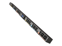 Eaton G4 Universal-Input Metered PDU G4, 208V and 415/240V, 24 Outlets, Input Cable Sold Separately, 0U Vertical