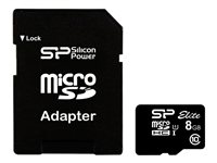 SILICON POWER Elite microSDHC 8GB 40MB/s