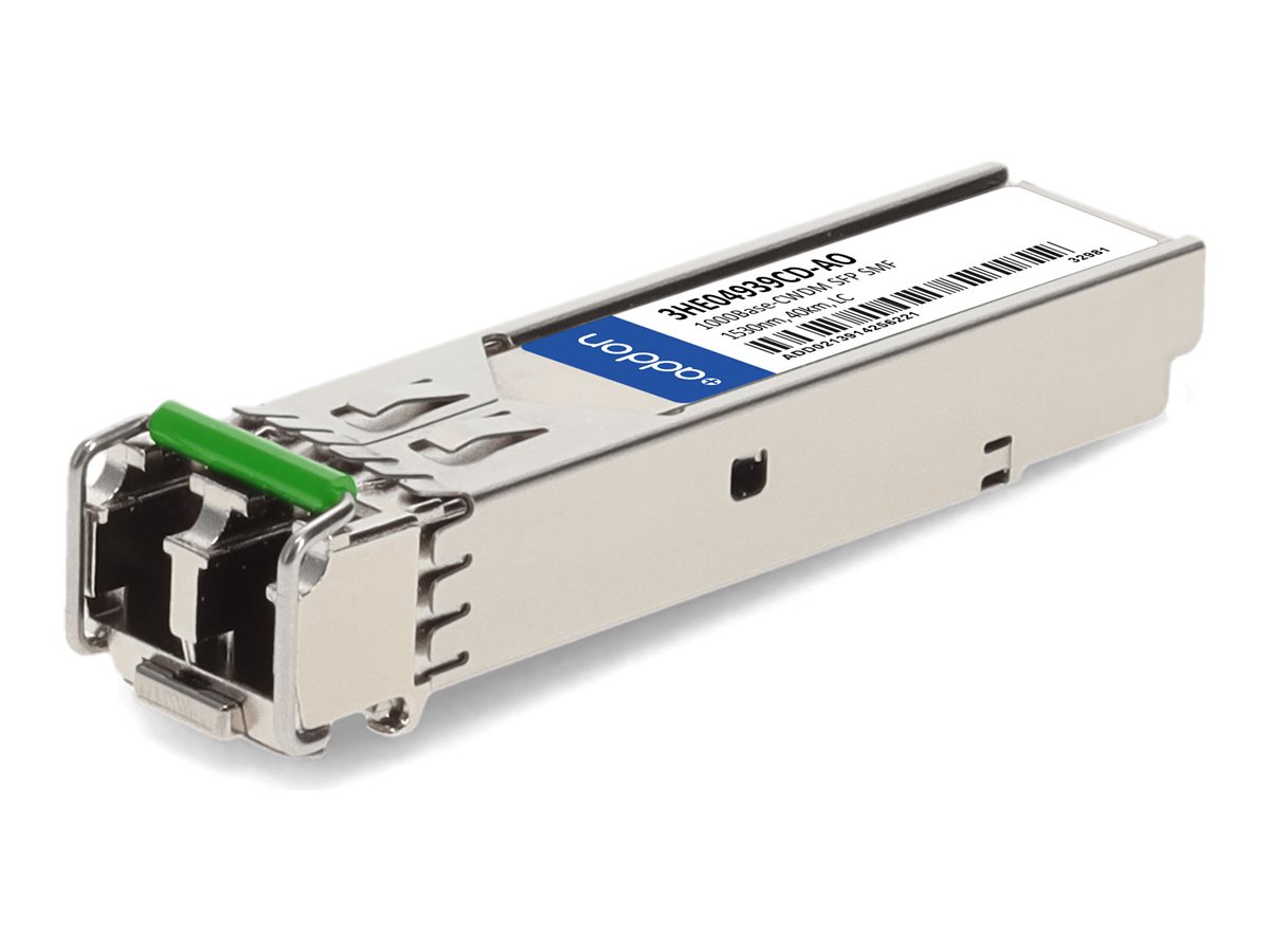 AddOn - SFP (mini-GBIC) transceiver module (equivalent to: Alcatel-Lucent 3HE04939CD)