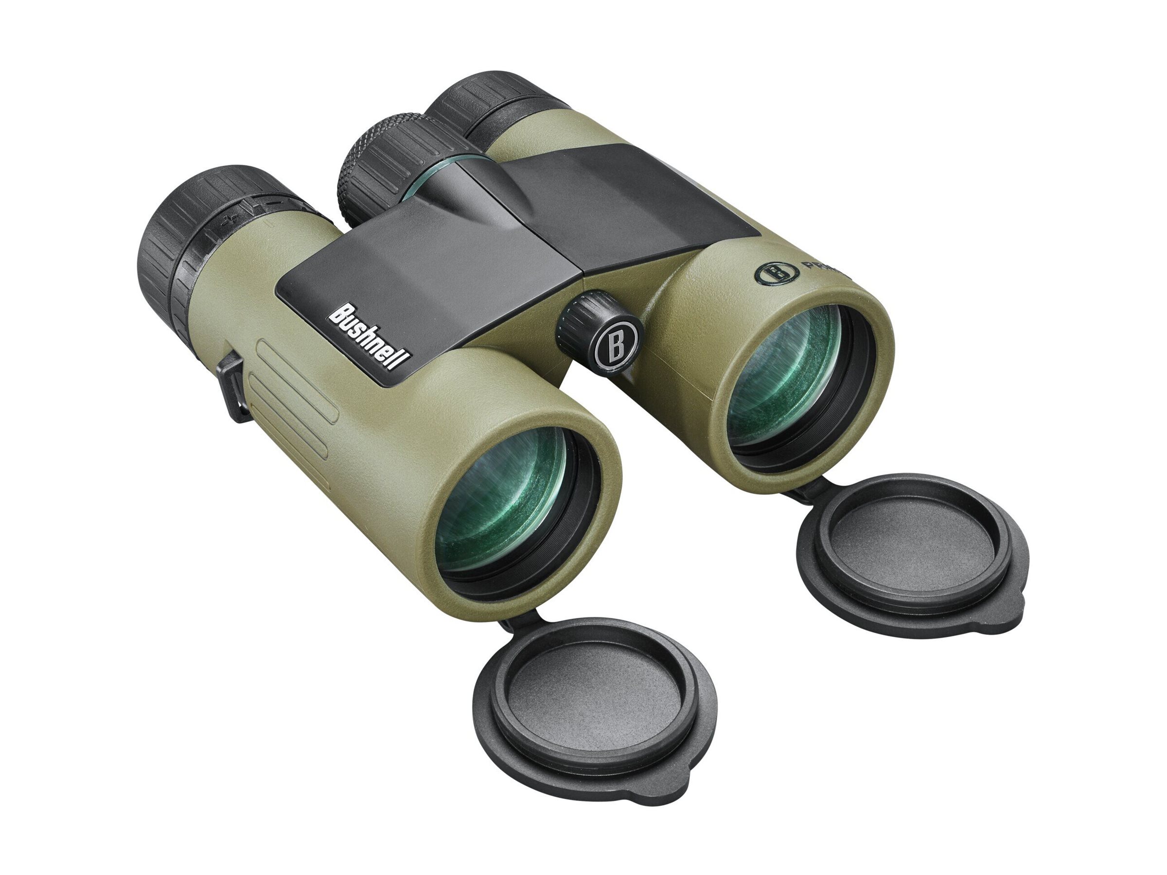 Bushnell Prime 10x42 Binocular x Vault Bundle - Green - BP1042VTC