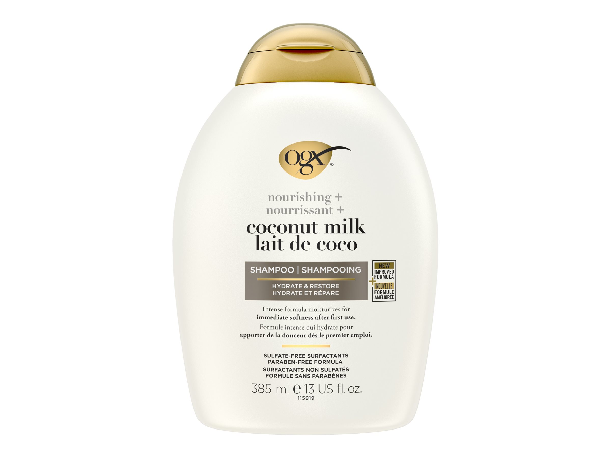 OGX Nourishing + Coconut Milk Shampoo - 385ml