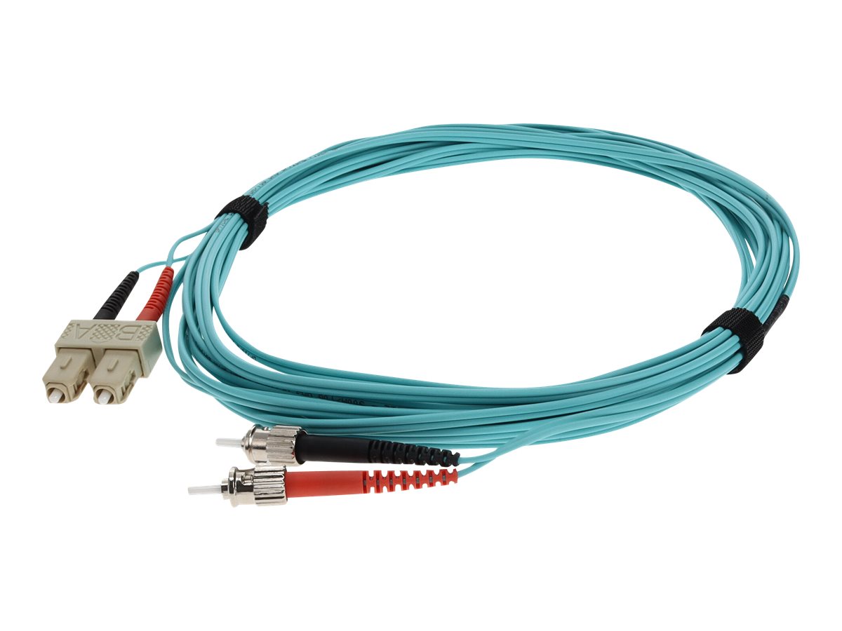 AddOn 7m SC to ST OM3 Aqua Patch Cable