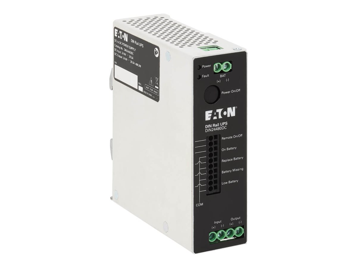 Eaton 480W 24V DC DIN Rail Industrial UPS