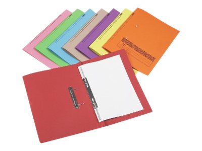 Rexel Jiffex - spring file - for A4 - capacity: 320 sheets - green