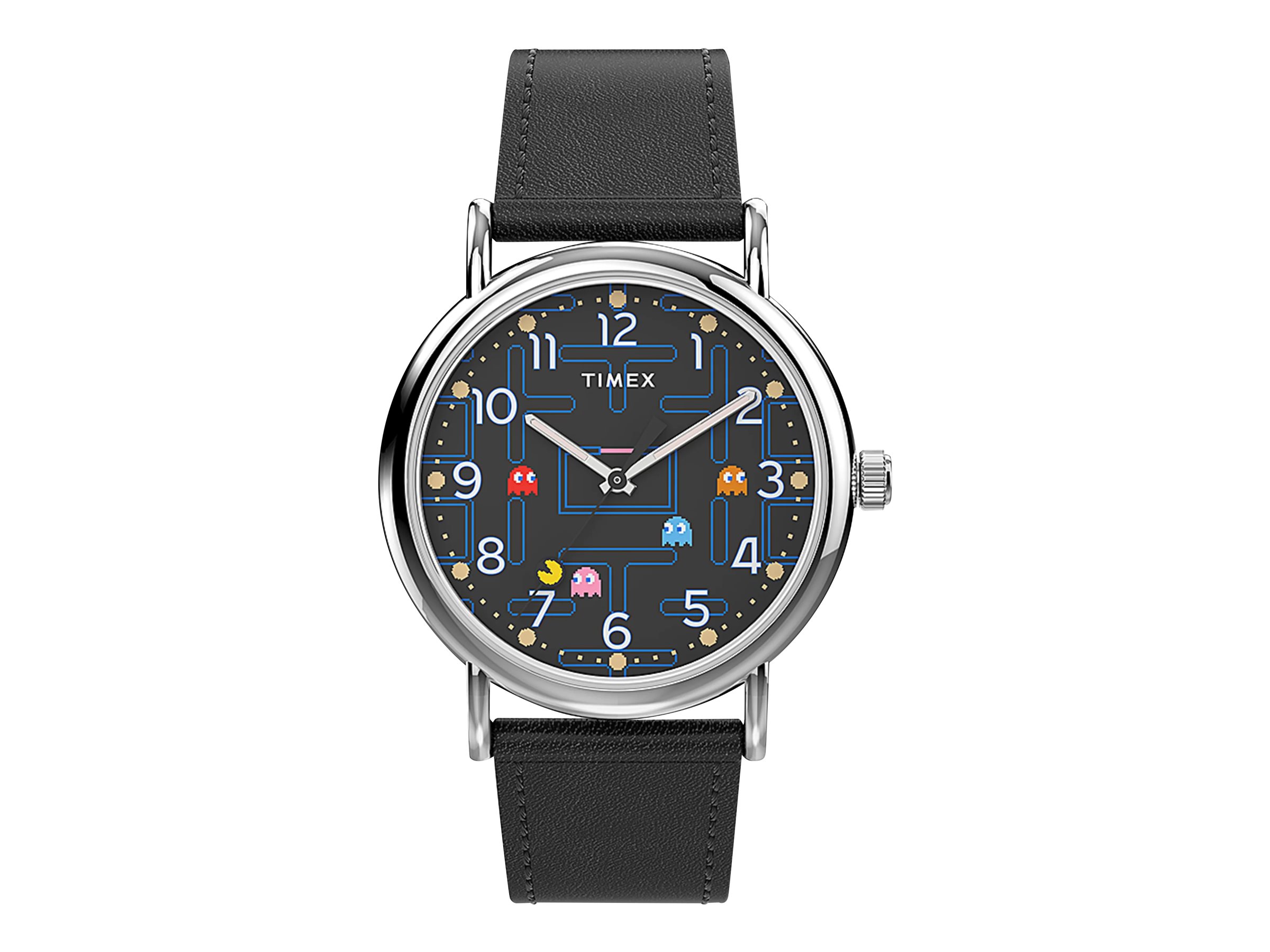 Timex Weekender x PAC-MAN Analog Watch - Black - TW2V06100JT