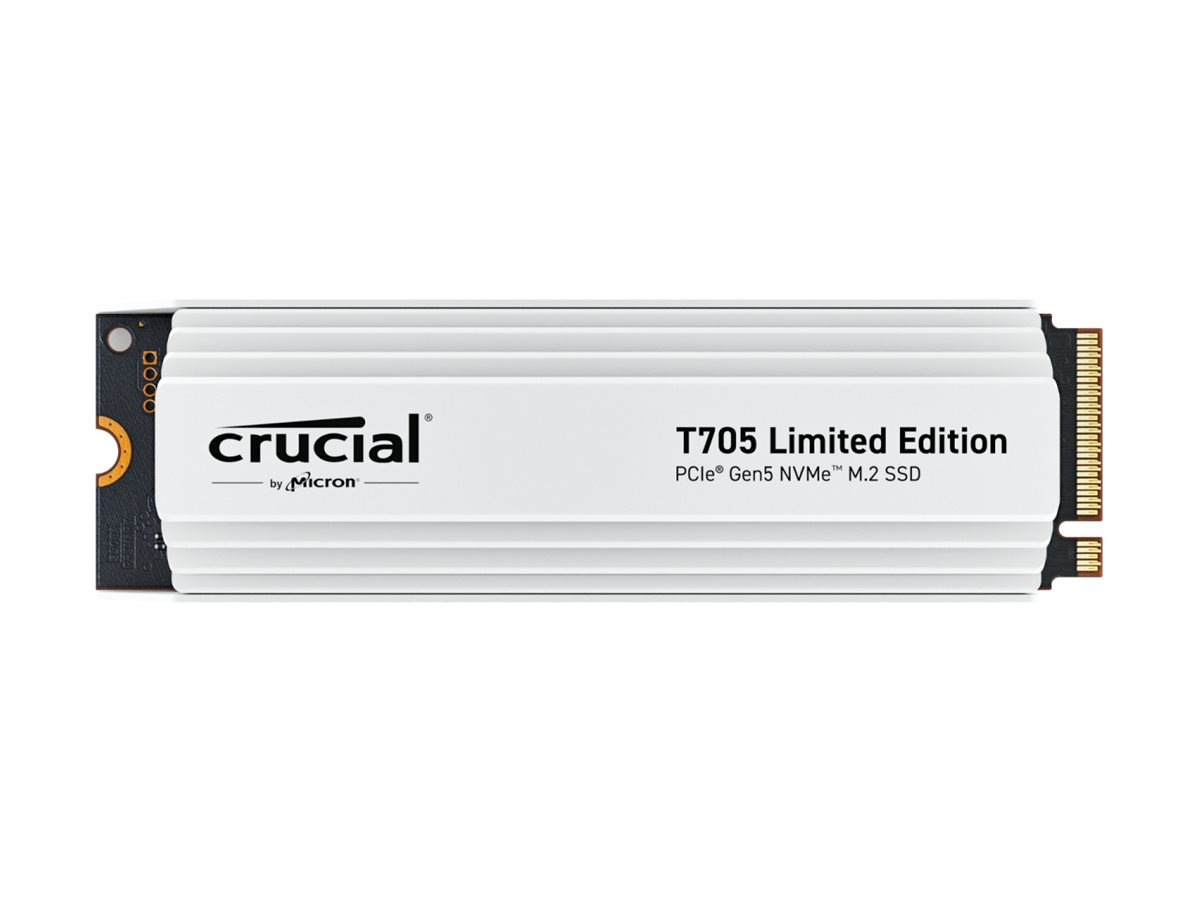 Crucial T705 SSD 2 TB PCI Express 5.0 Product shot Front 79800