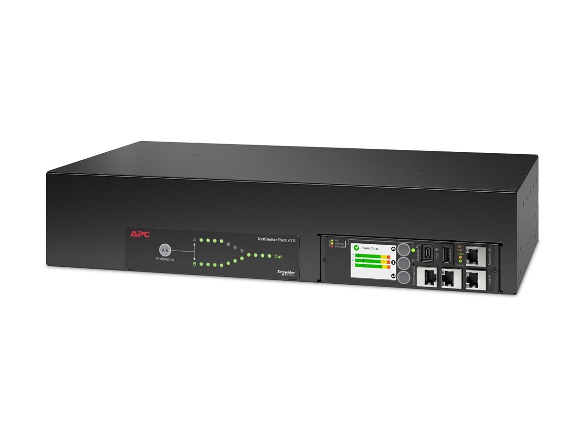 APC Netshelter Rack Automatic Transfer Switch