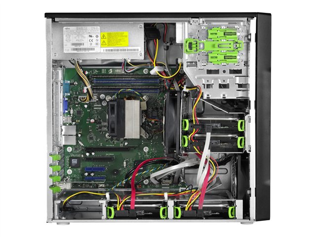 VFY:T1003SX020IN - Fujitsu PRIMERGY TX100 S3 - tower Xeon E3-1220 3.1 GHz -  8 GB - HDD 2 x 500 GB - Currys Business