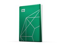 WD My Passport Ultra WDBJXT0020BGN-WESN - 20th Emerelad Anniversary Edition - hard drive - 2 TB - USB 3.2 Gen 1