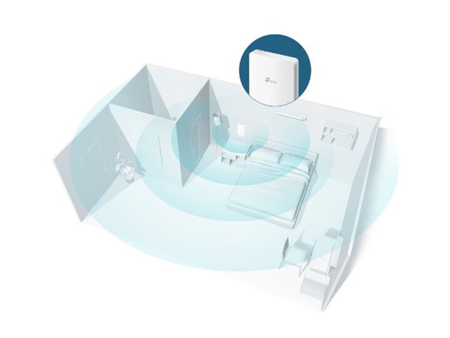 TP-Link EAP615-Wall V1 - bezdrátový access point - Wi-Fi 6 – foto 6