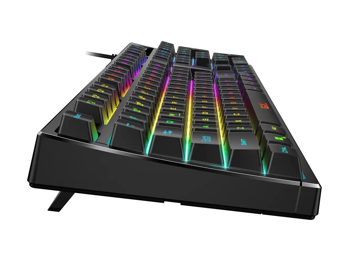 Genius Scorpion K7 keyboard black Input Product shot Left-angle 79750