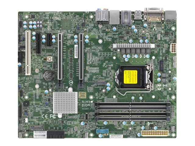Płyta Główna Supermicro X12SAE, LGA-1200, max 128G RAM, 2x M.2 NVMe (RAID), Gigabit RJ45, ALC 888