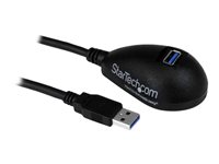 StarTech.com USB 3.0 USB forlængerkabel 1.5m Sort