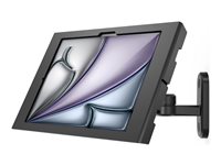 Compulocks iPad Air M2 & M3 13", Apex Enclosure Swing Wall Mount - Black mounting kit - for tablet - swing - black