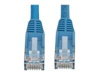 Eaton Tripp Lite Series Cat6 Gigabit Snagless Molded UTP Ethernet Cable (RJ45 M/M), PoE, LSZH, Blue, 1.5 m (4.9 ft.)