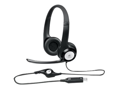 Logitech USB Headset H390 Package view Back 62980