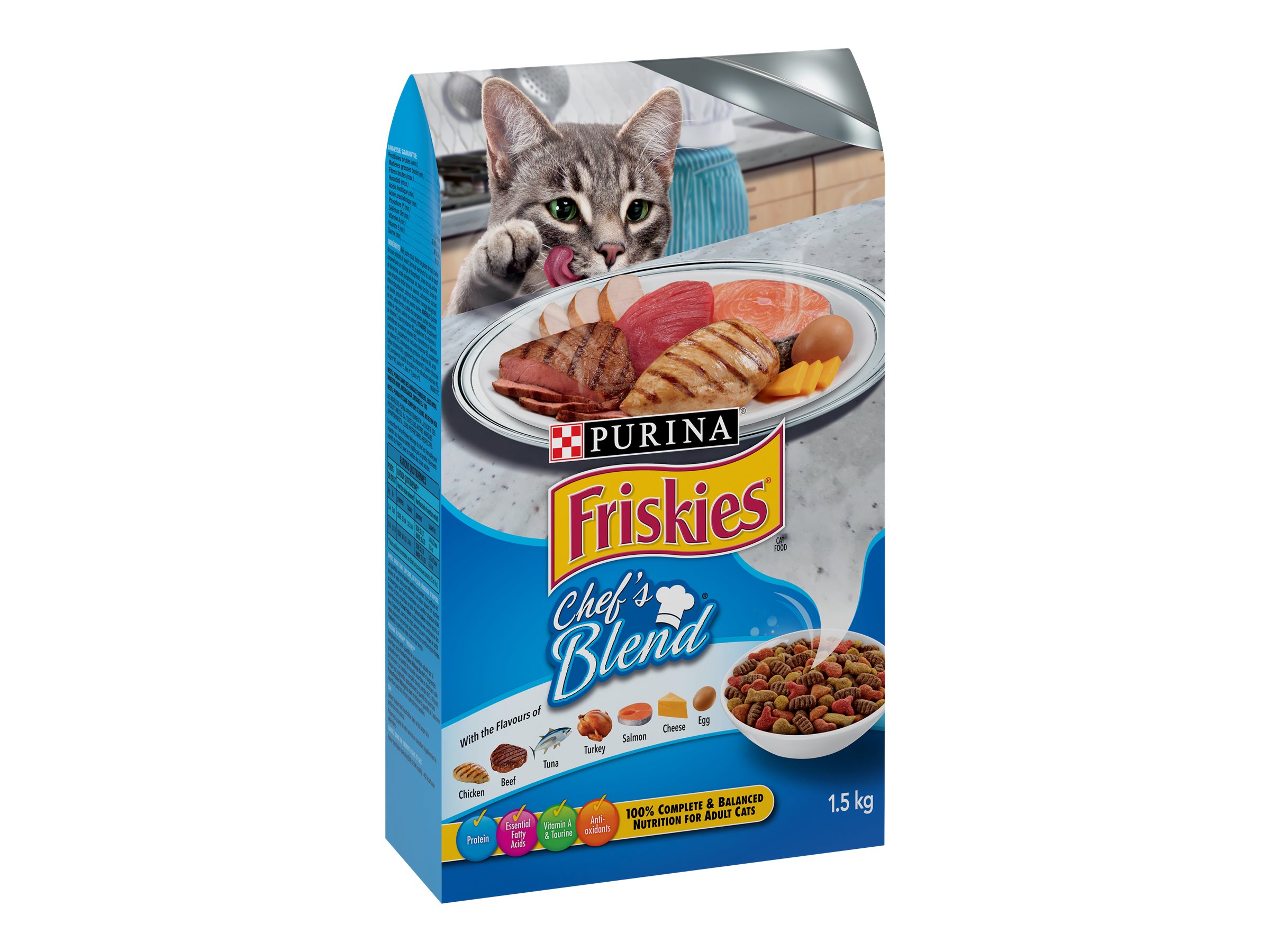 FRISKIES DRY CHEFS BLEND CAT 22202