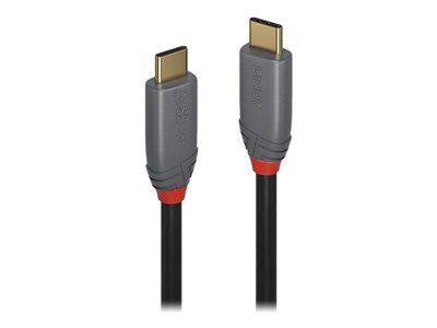LINDY 1m USB 3.1 C 5A PD Anthra Line - Nr. 36901