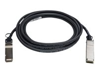 QNAP CAB-NIC40G30M-QSFP Dobbelt-axial 3m 40GBase-kabel til direkte påsætning