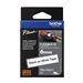Ruban TZ flexible 6mm Noir/Blanc