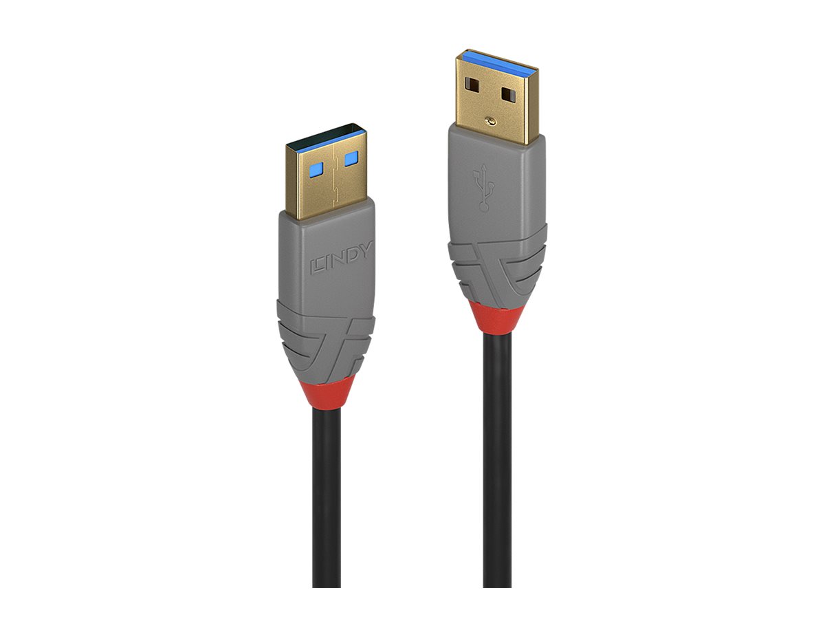 C ble USB 3.2 type A vers A, 5Gbit/s, Anthra Line, 0.5m
