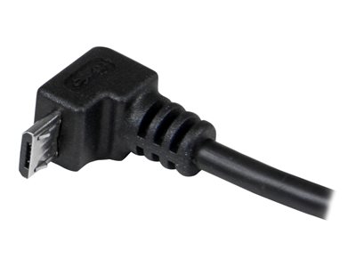 STARTECH 2m Down Angle Micro USB Cable