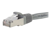 C2G 14ft Cat6 Snagless Shielded (STP) Ethernet Network Patch Cable - Gray