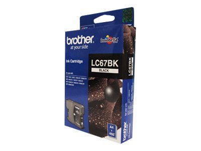 Brother LC67BK black original ink Product shot 74350