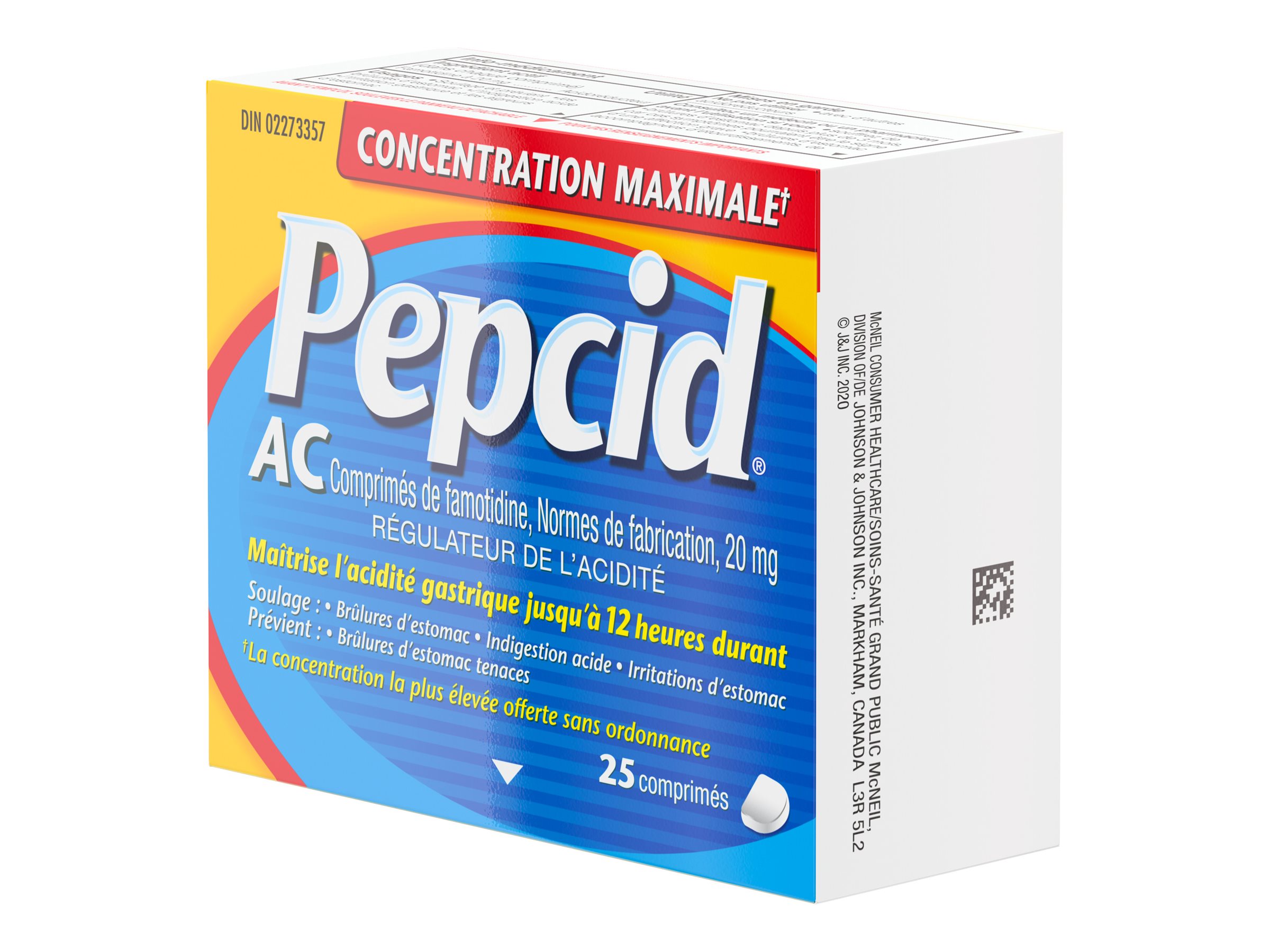 Pepcid AC Acid Controller Maximum Strength Tablets - 25's