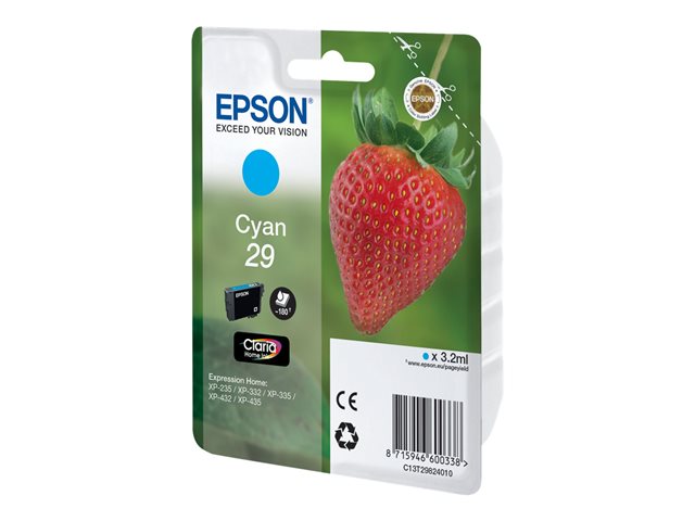 Epson 29 Cyan Original Ink Cartridge