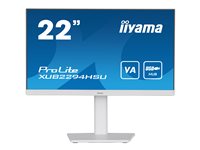 iiyama ProLite XUB2294HSU-W2 22' 1920 x 1080 (Full HD) HDMI DisplayPort USB 75Hz Pivot Skærm