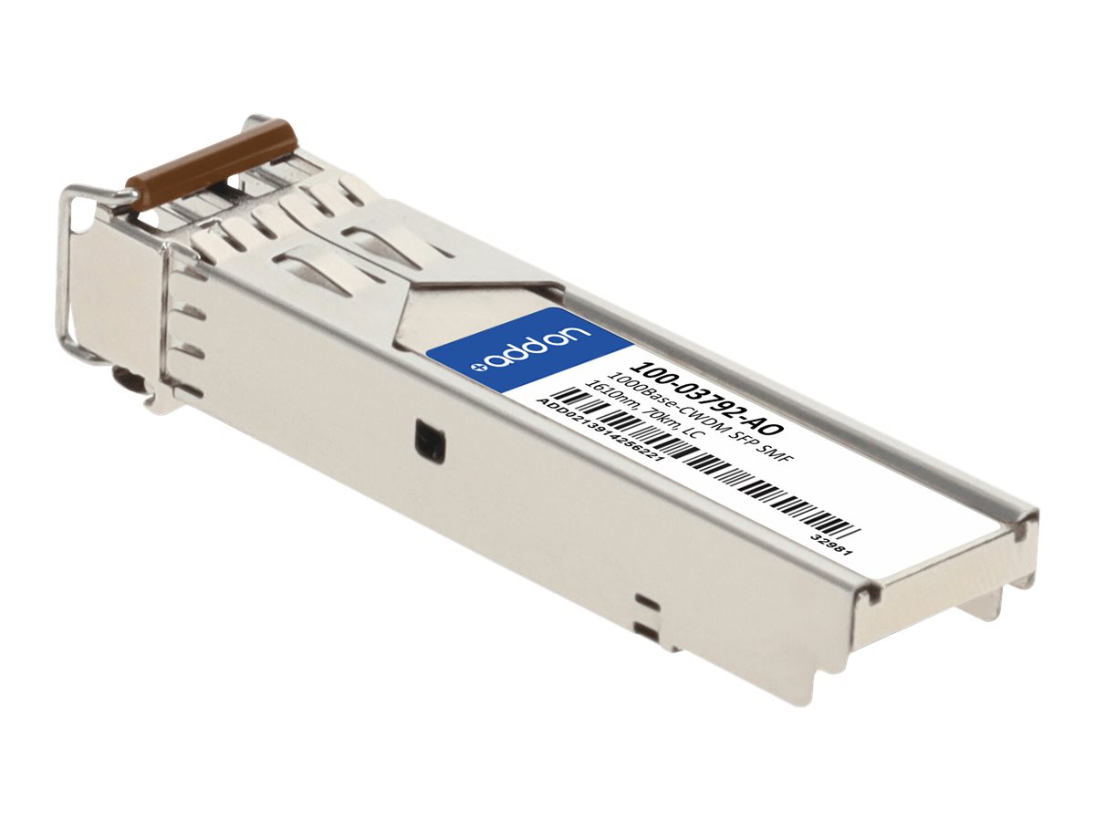 AddOn - SFP (mini-GBIC) transceiver module (equivalent to: Calix 100-03792)