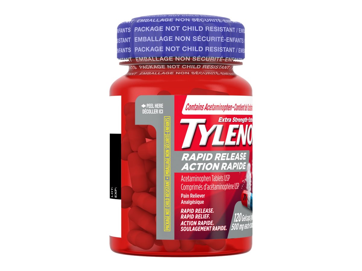 TYLENOL® Rapid Release Gels for Fast Pain & Headache Relief