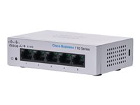 Cisco Business 110 Series 110-5T-D Switch 5-porte Gigabit