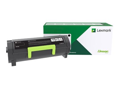 Lexmark - Ultra High Yield - black - original - toner cartridge LCCP, LRP - for Lexmark MS521dn, MS621dn, MS622de, MX521ade, MX521de, MX522adhe, MX622ade, MX622adhe