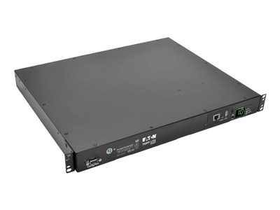 Tripp Lite PDU Switched ATS 2/2.4KW 200/240V 10 C13 2 C14 3.6M Cords 1URM