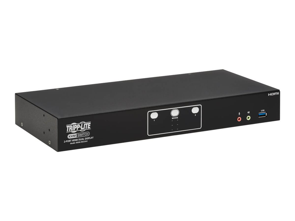 Eaton Tripp Lite series 2-Port HDMI Dual-Display KVM Switch