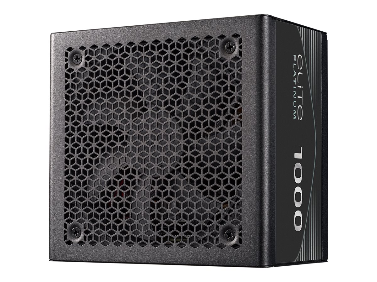 Cooler Master Elite, Power supply (internal), ATX12V 3.1/ EPS12V, 80 PLUS Platinum, AC 100-240 V, 850 watt, active PFC