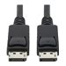 Eaton Tripp Lite Series Safe-IT High-Speed DisplayPort Antibacterial Cable with Latching Connectors (M/M), UHD 4K 60 Hz, 6 ft. (1.83 m)