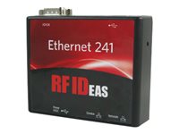 rf IDEAS WAVE ID Plus Keystroke Black Reader with Ethernet 241 Network adapter USB / RS-232 