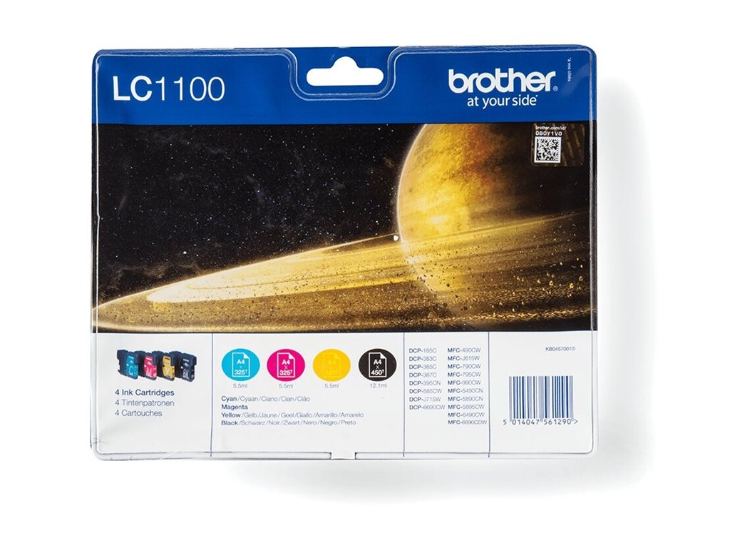 BROTHER BLISTER PCK RAINBOW 1 B