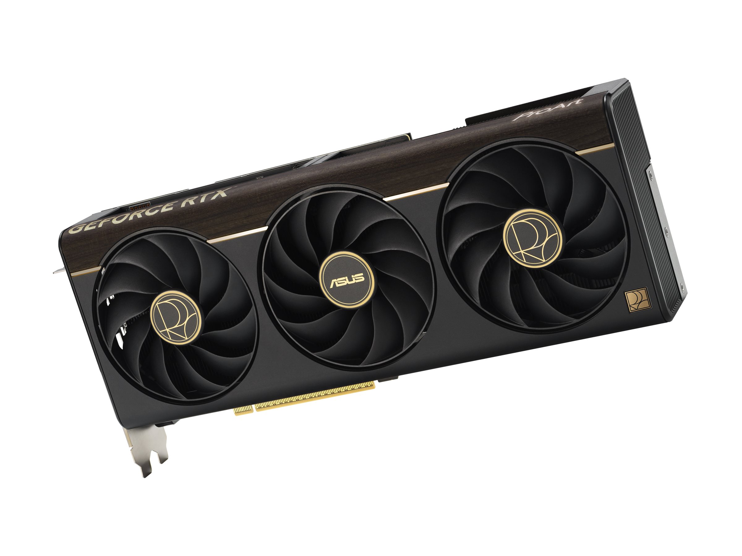 ASUS ProArt OC Edition graphics card GeForce RTX 5080 16 Product shot Bottom 75700