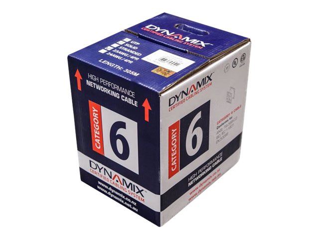 Dynamix C-C6-SLDRED bulk cable 305 m Package view Left-angle 76900