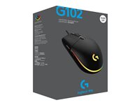LOGI G102 LIGHTSYNC - BLACK - EER