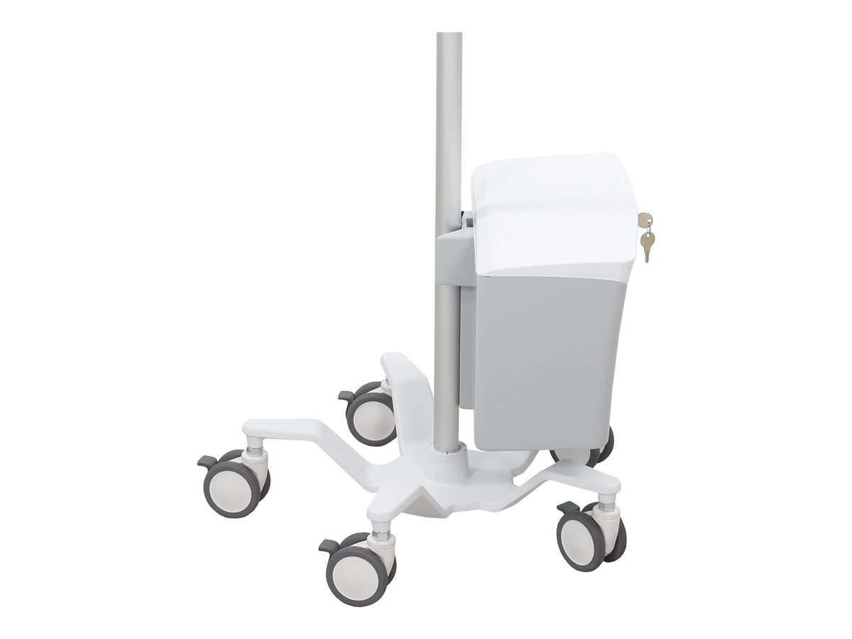 Ergotron StyleView Pole Cart vozík - pro LCD displej/tablet - jasně bílá – foto 5