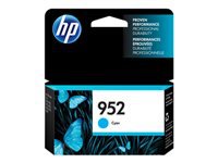 HP 952 - 9 ml - cyan - original - blister - ink cartridge - for Officejet 8702; Officejet Pro 77XX, 82XX, 87XX