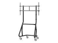StarTech.com Mobile TV Stand - Heavy Duty Universal TV Cart for 60-100in  Display - Height Adjustable - STNDMTV100 - Monitor Stands 