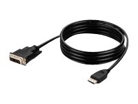 Belkin Secure KVM Video Cable Adapter cable TAA Compliant HDMI male to DVI-D male 10 ft  image